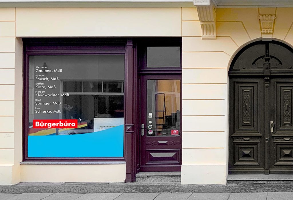 Einladung zur Büroeröffnung