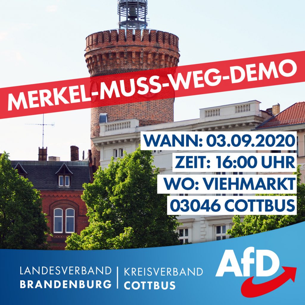 Demo in Cottbus