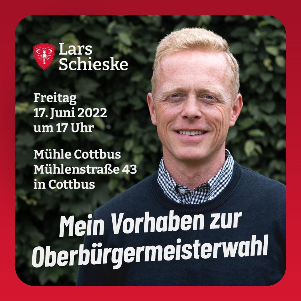 Mein Vorhaben zur Oberbürgermeisterwahl