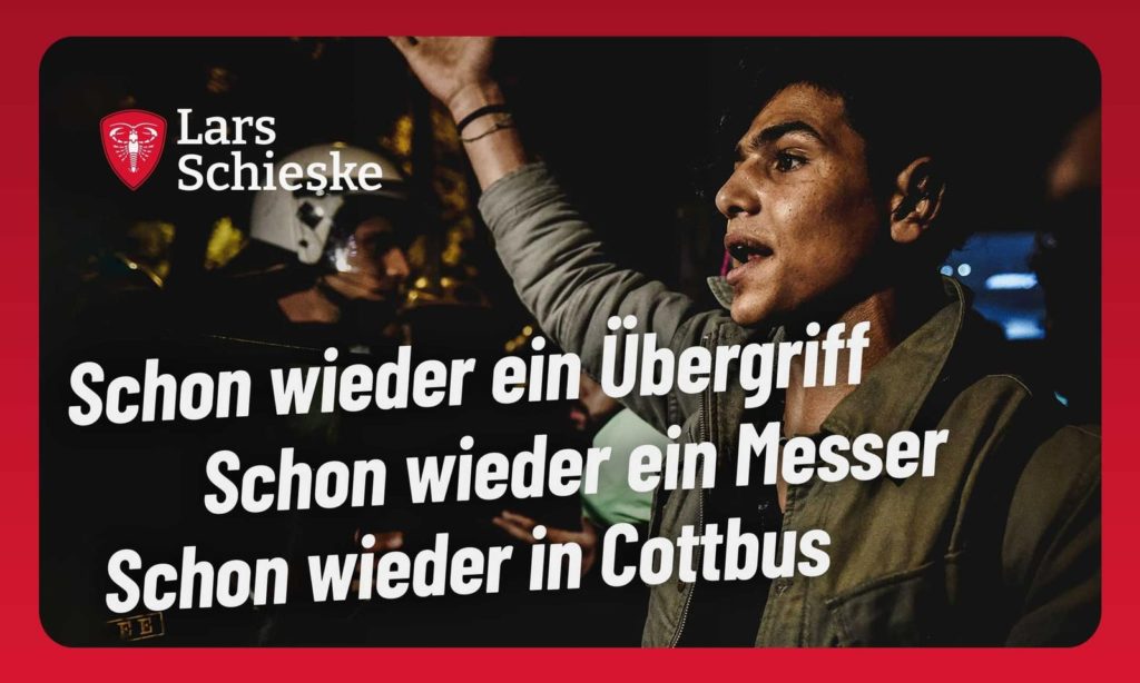Messer-Migranten in Cottbus – Sachsendorf dank AfD festgenommen!