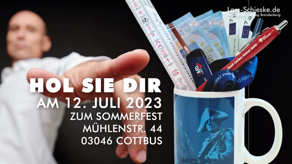 12.07.2023 Sommerfest in der Mühlenstraße 44  in Cottbus