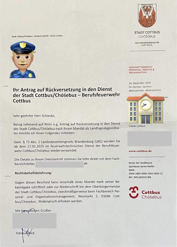 Schieske – Der Feuerwehrmann und der lächerliche Inlandgeheimdienst