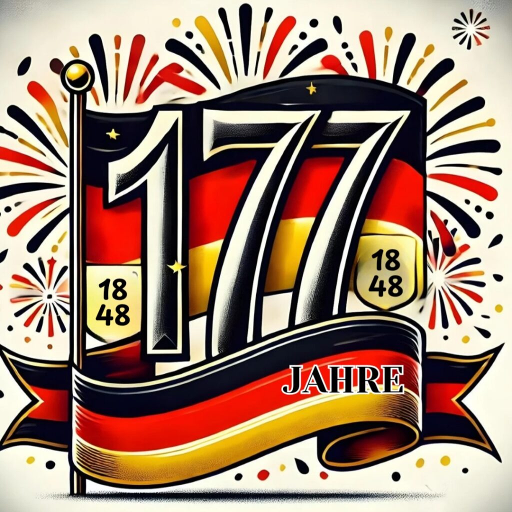 177 Jahre Schwarz-Rot-Gold: Die Farben unserer Freiheit und Einheit 🇩🇪