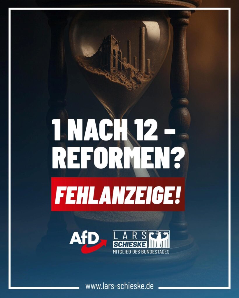 1 nach 12 – Reformen? Fehlanzeige