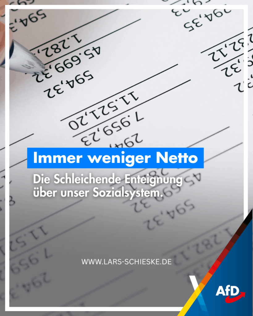 Schleichende Enteignung über das Sozialsystem