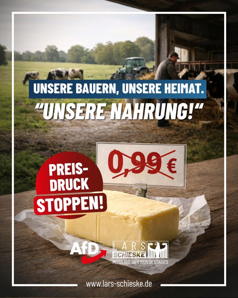 Faire Preise und starke landwirtschaftliche Betriebe – für unsere Heimat