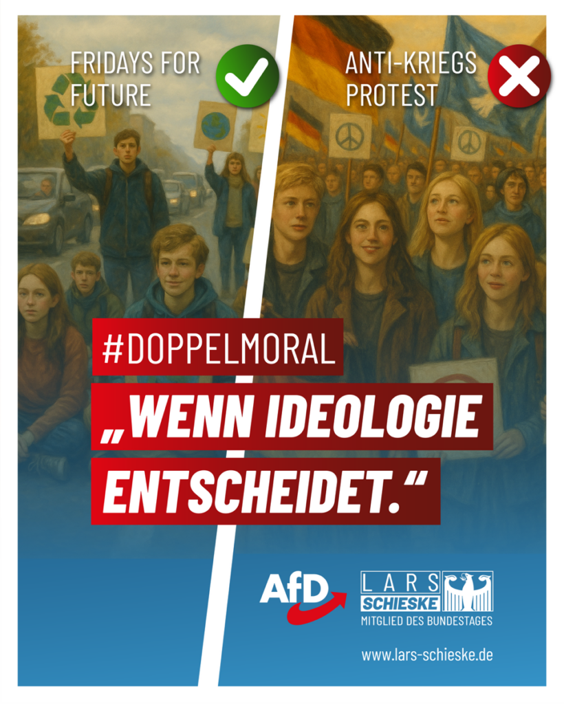Schulstreik gegen Wehrpflicht – Doppelmoral auf offener Bühne