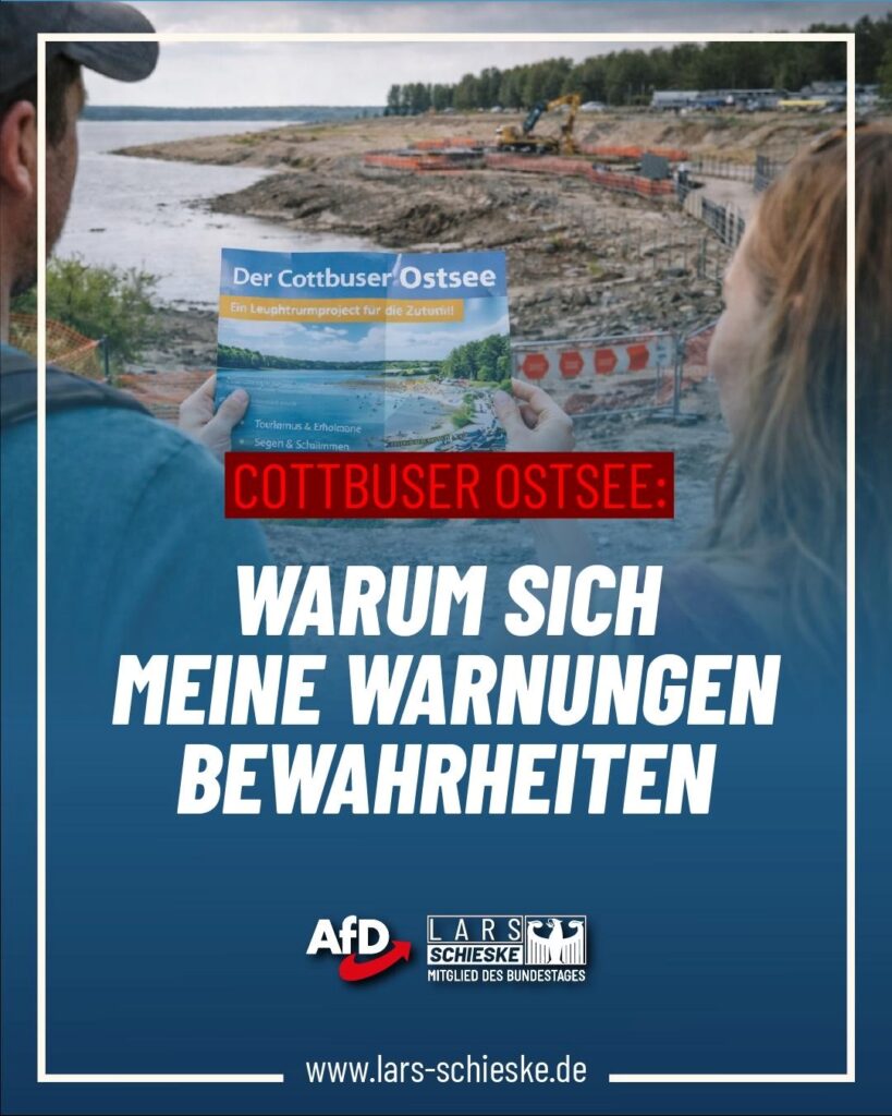 Cottbuser Ostsee: Warum sich meine Warnungen bewahrheiten