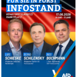 Infostand 17.06.2026 Forst Lausitz